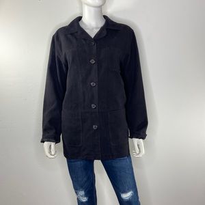 Coaco‎ New York black button down jacket